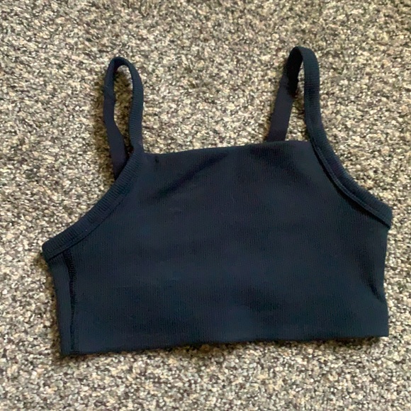 aerie Other - OFFLINE ribbed square neck sports bra